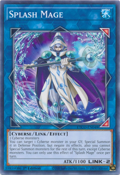 Splash Mage - ETCO-EN048 - Common - 1st Edition available at 401 Games Canada