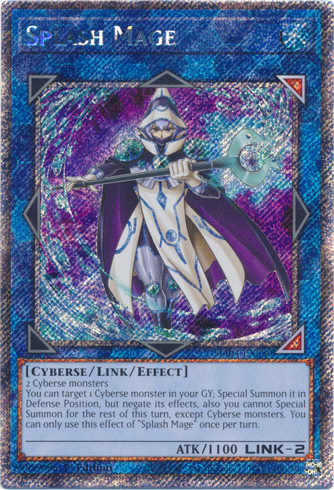 Splash Mage (Platinum Secret Rare) - RA04-EN080 - Platinum Secret Rare - 1st Edition