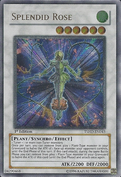 Splendid Rose - TSHD-EN043 - Ultimate Rare - 1st Edition available at 401 Games Canada