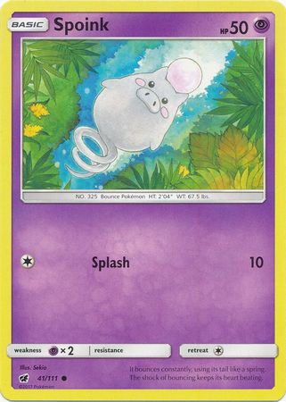 Spoink - 41/111 - Common available at 401 Games Canada