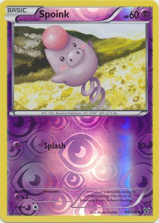 Spoink - 49/146 - Common - Reverse Holo available at 401 Games Canada