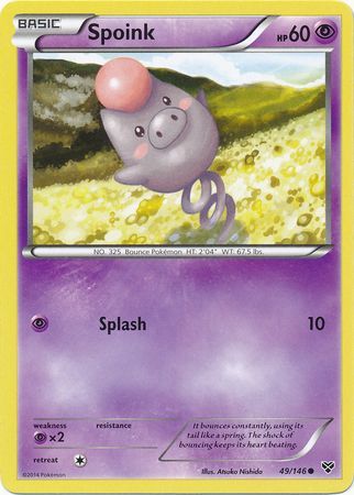 Spoink - 49/146 - Common available at 401 Games Canada