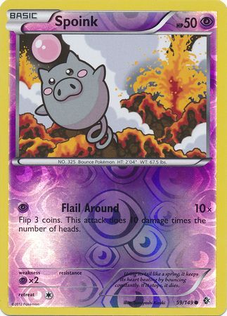 Spoink - 59/149 - Common - Reverse Holo available at 401 Games Canada