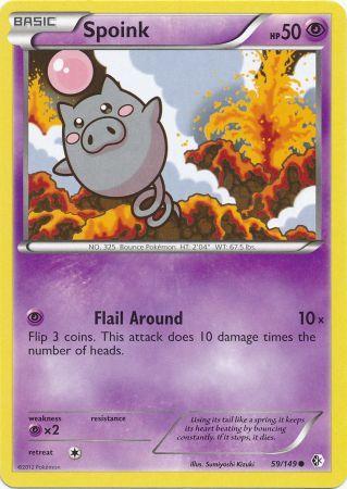 Spoink - 59/149 - Common available at 401 Games Canada