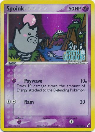 Spoink - 62/100 - Common - Reverse Holo available at 401 Games Canada