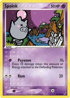 Spoink - 62/100 - Common available at 401 Games Canada