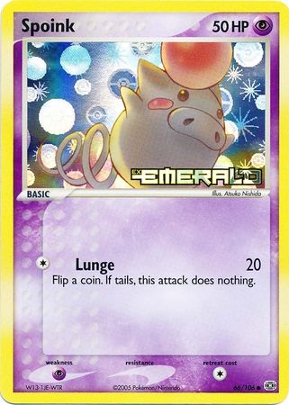 Spoink - 66/106 - Common - Reverse Holo available at 401 Games Canada