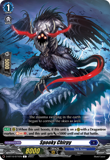 Spooky Chirpy - D-BT10/071 - Common available at 401 Games Canada