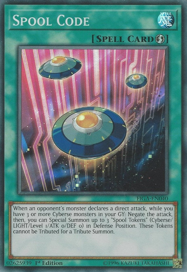 Spool Code - FIGA-EN040 - Super Rare - 1st Edition available at 401 Games Canada