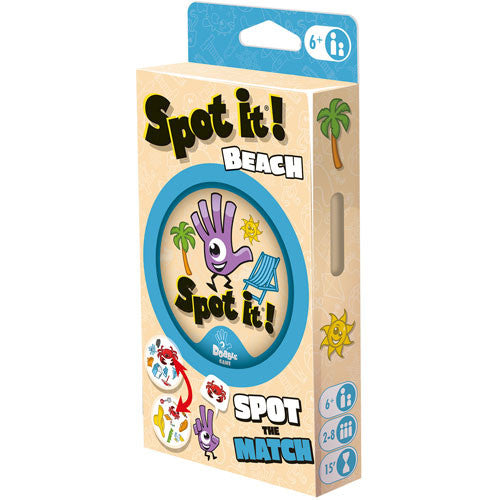 Spot It! Beach (Eco-Friendly Blister) available at 401 Games Canada