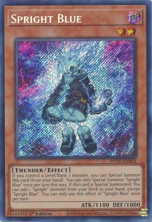 Spright Blue - POTE-EN003 - Secret Rare - 1st Edition available at 401 Games Canada