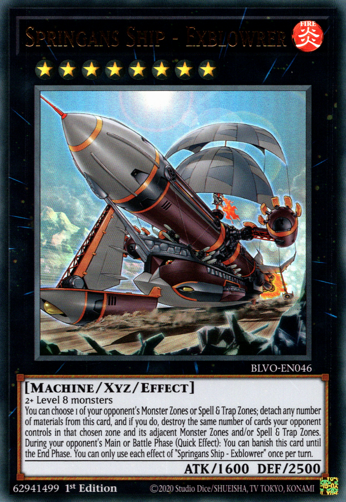 401 Games Canada - Springans Ship - Exblowrer - BLVO-EN046 - Ultra Rare ...
