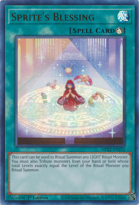 Sprite's Blessing - MP22-EN252 - Ultra Rare - 1st Edition available at 401 Games Canada