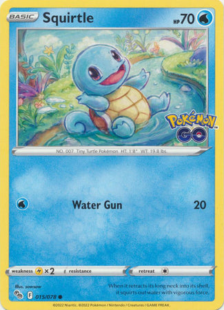 Squirtle - 015/078 - Common available at 401 Games Canada