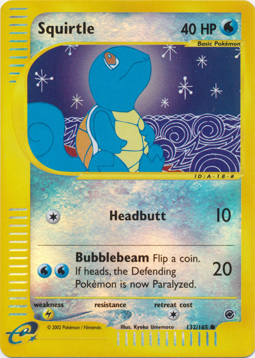 Squirtle - 132/165 - Common - Reverse Holo available at 401 Games Canada