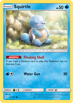 Squirtle - 22/181 - Common available at 401 Games Canada