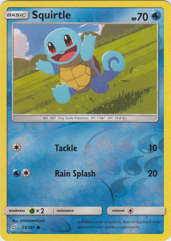 Squirtle - 23/181 - Reverse Foil available at 401 Games Canada