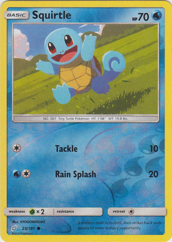 Squirtle - 23/181 - Common - Reverse Holo available at 401 Games Canada