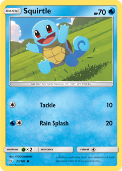 Squirtle - 23/181 - Common available at 401 Games Canada