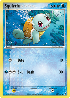 Squirtle - 63/100 - Common available at 401 Games Canada