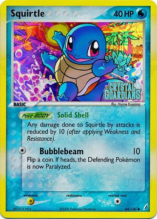 Squirtle - 64/100 - Common - Reverse Holo available at 401 Games Canada