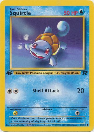 Squirtle - 68/82 - Common - 1st Edition available at 401 Games Canada