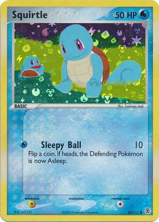 Squirtle - 82/112 - Common - Reverse Holo available at 401 Games Canada