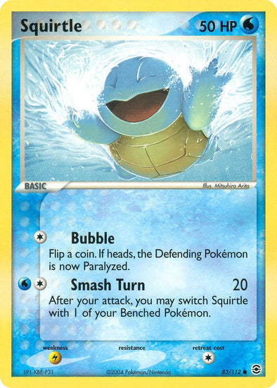 Squirtle - 83/112 - Common available at 401 Games Canada