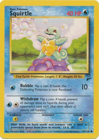 Squirtle - 93/130 - Common available at 401 Games Canada