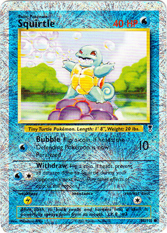 squirtle pokemon card holographic TCG If heads Squirtle Splash Pokemon Card Holographic