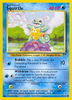 Squirtle - 95/110 - Common available at 401 Games Canada
