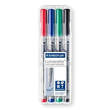 Staedtler - Non Permanent - 4-Color Set available at 401 Games Canada