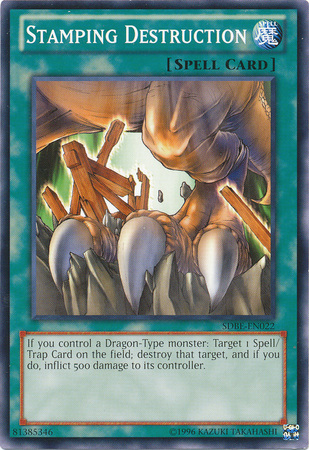 Stamping Destruction - SDBE-EN022 - Common - Unlimited available at 401 Games Canada
