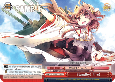 Standby! Fire! - KC/S25-E123 - Climax Rare available at 401 Games Canada