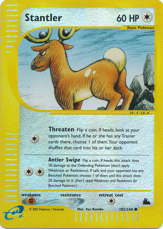 Stantler - 102/144 - Common - Reverse Holo available at 401 Games Canada