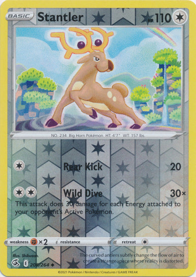 Stantler - 208/264 - Uncommon - Reverse Holo available at 401 Games Canada