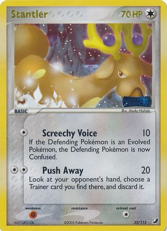Stantler - 32/115 - Rare - Reverse Holo available at 401 Games Canada