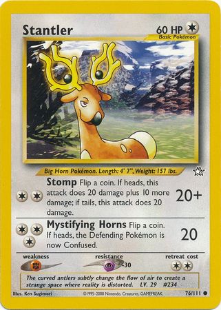 Stantler - 76/111 - Common - Unlimited available at 401 Games Canada