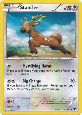 Stantler - 91/122 - Uncommon available at 401 Games Canada