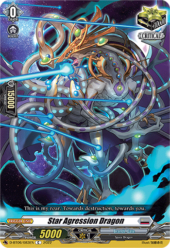 Star Agression Dragon - D-BT06/083 - Common available at 401 Games Canada