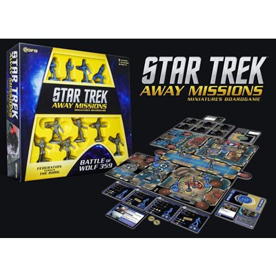 Star Trek: Away Missions: Core Set - Battle Of Wolf 359: Federation vs The Borg (Pre-Order) available at 401 Games Canada