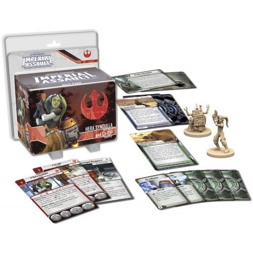 Star Wars Imperial Assault Hera Syndulla and C1-10P Ally Pack available at 401 Games Canada