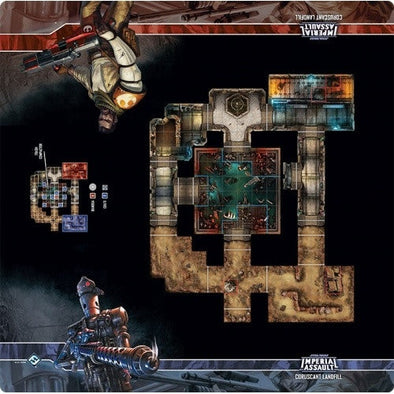 Star Wars Imperial Assault - Skirmish Map - Coruscant Landfill available at 401 Games Canada
