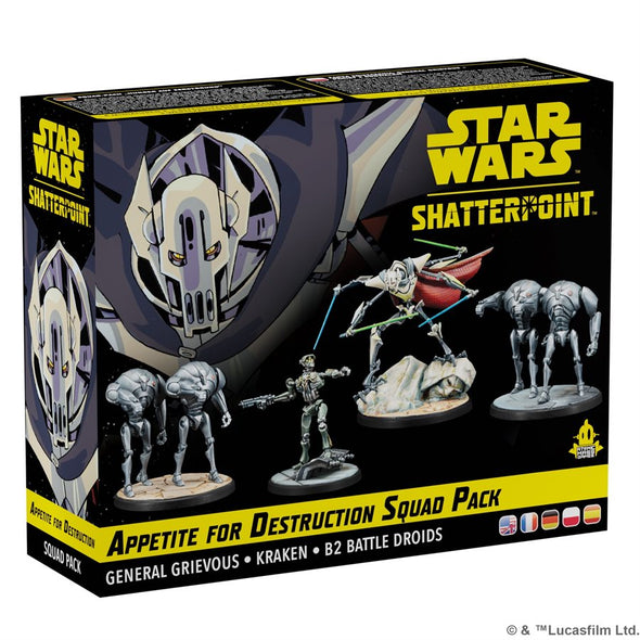 Star Wars: Shatterpoint - Appetite for Destruction - General Grievous Squad Pack available at 401 Games Canada