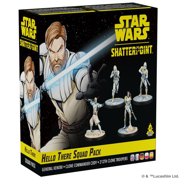 Star Wars: Shatterpoint - Hello There - General Obi-Wan Kenobi Squad Pack available at 401 Games Canada