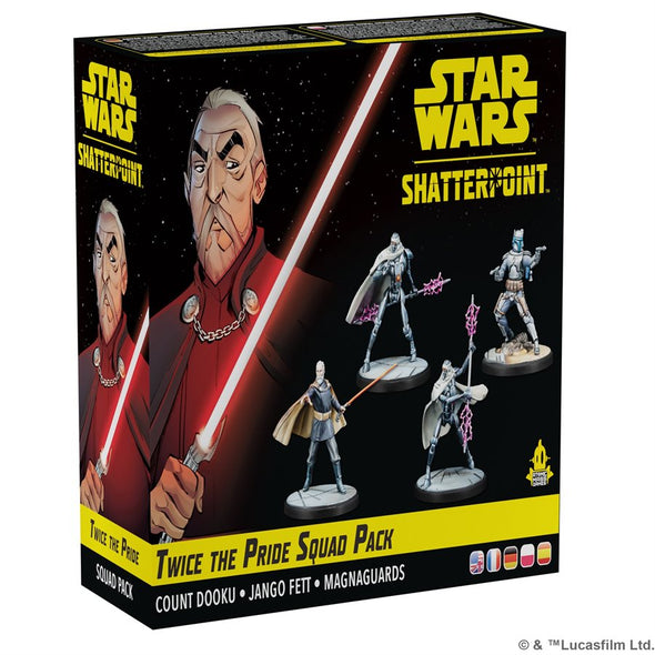 Star Wars: Shatterpoint - Twice The Pride - Count Dooku Squad Pack available at 401 Games Canada