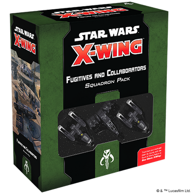 Star Wars: X-Wing - Second Edition - Fugitives and Collaborators Squadron Pack available at 401 Games Canada