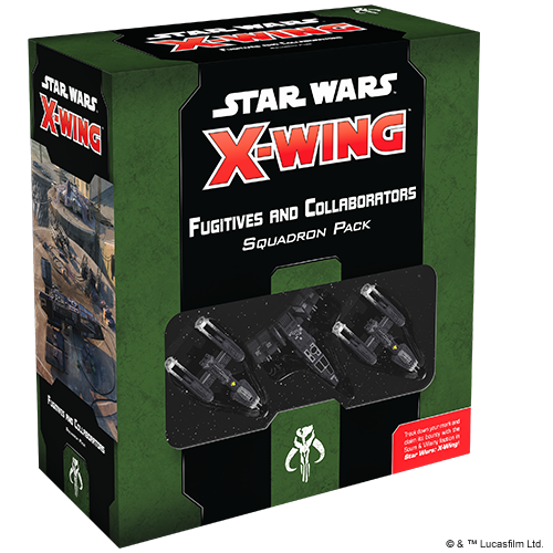Star Wars: X-Wing - Second Edition - Fugitives and Collaborators Squadron Pack available at 401 Games Canada