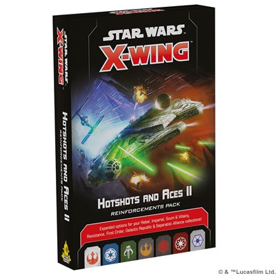 Star Wars: X-Wing - Second Edition - Hotshots & Aces II Reinforcements Pack available at 401 Games Canada