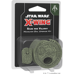 Star Wars: X-Wing - Second Edition - Scum Maneuver Dial Upgrade Kit available at 401 Games Canada